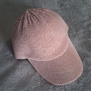 Collectioneighteen women's pink Blush Knit Hat polyester OS New